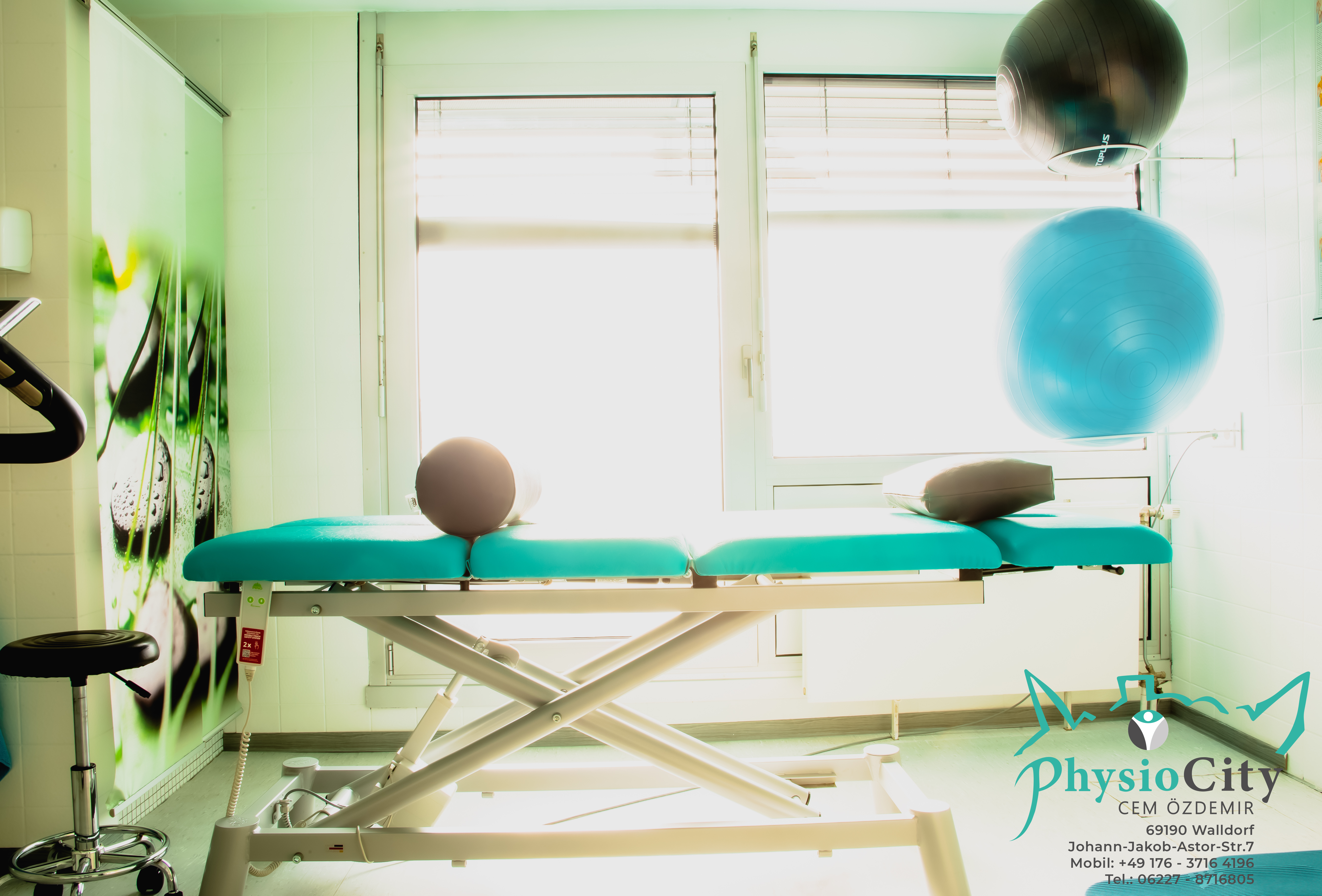 Praxisfassade von PhysioCity Walldorf